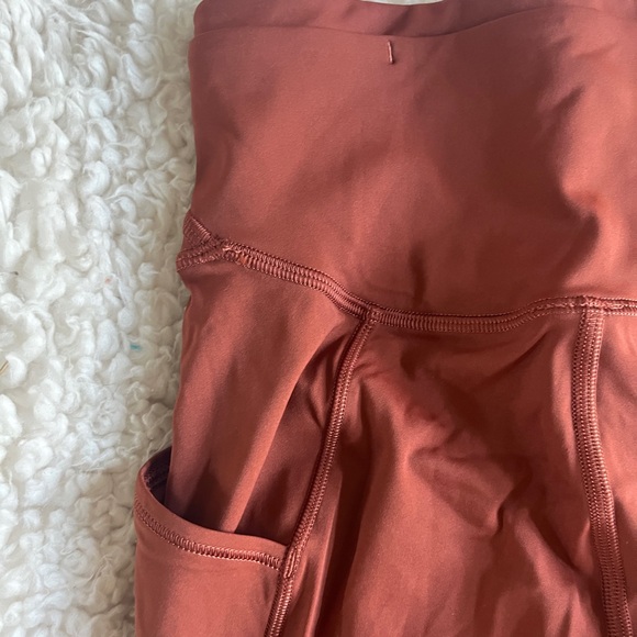 Lululemon Athletica Fast n Free 25” High-Waisted Leggings Size 0 Copper Brown - Picture 5 of 7